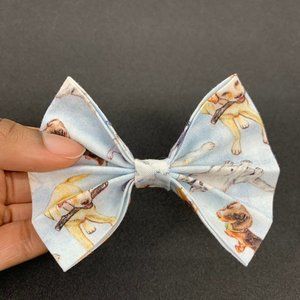 Face Mask 3D 3 Layers Pleated + Hair Bow